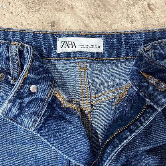 Zara- SZ 4 Wide Leg Jeans - Picture 5 of 9